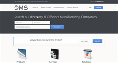 Desktop Screenshot of offshoremanufacturing.com
